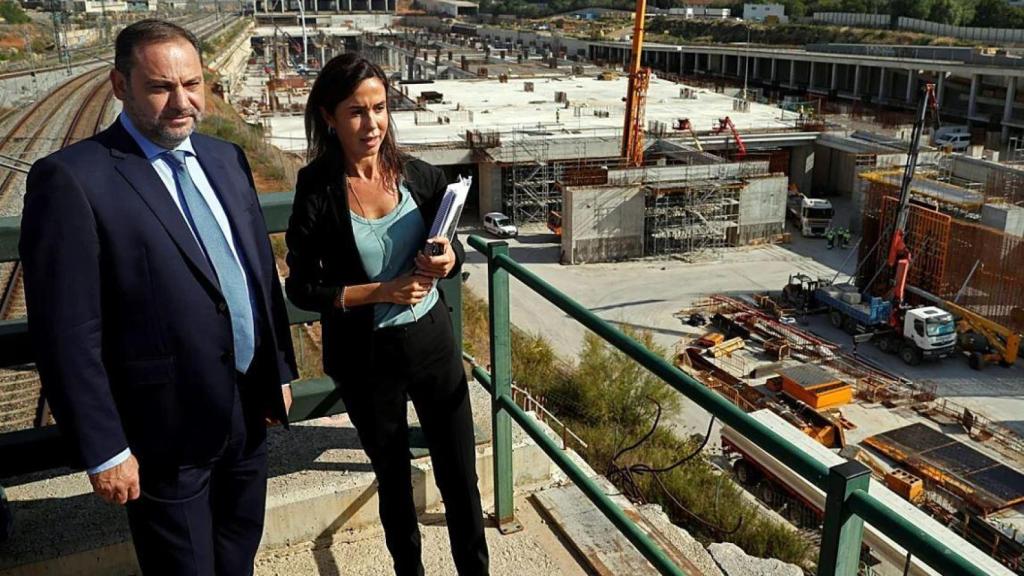 José Luis Ábalos e Isabel Pardo de Vera, en su etapa al frente de Fomento y Adif, respectivamente.