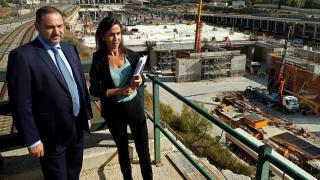 José Luis Ábalos e Isabel Pardo de Vera, en su etapa al frente de Fomento y Adif, respectivamente.