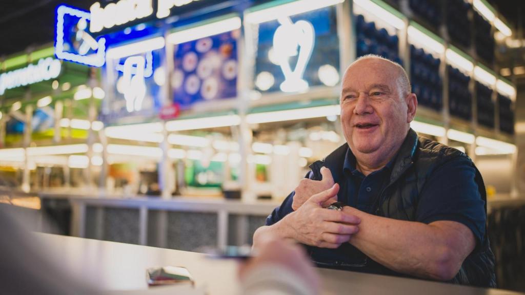 Manuel Robledo durante la entrevista con EL ESPAÑOL.