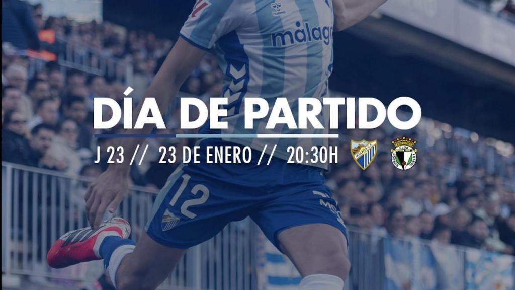 Málaga CF vs. Burgos CF, de Segunda División: fecha, horario y cómo y dónde ver el partido