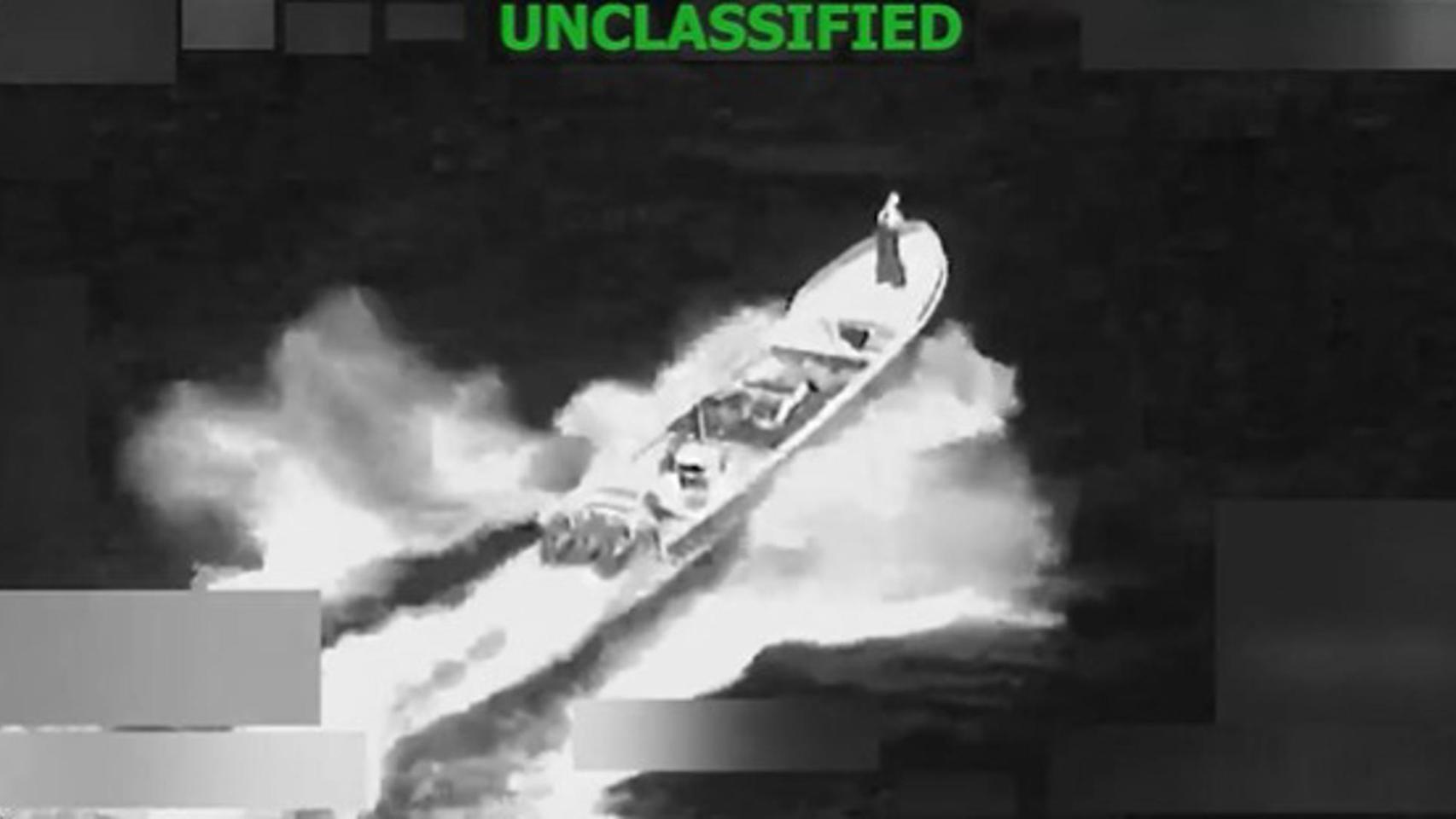 EEUU ataca una nueva lancha en el Pacífico.