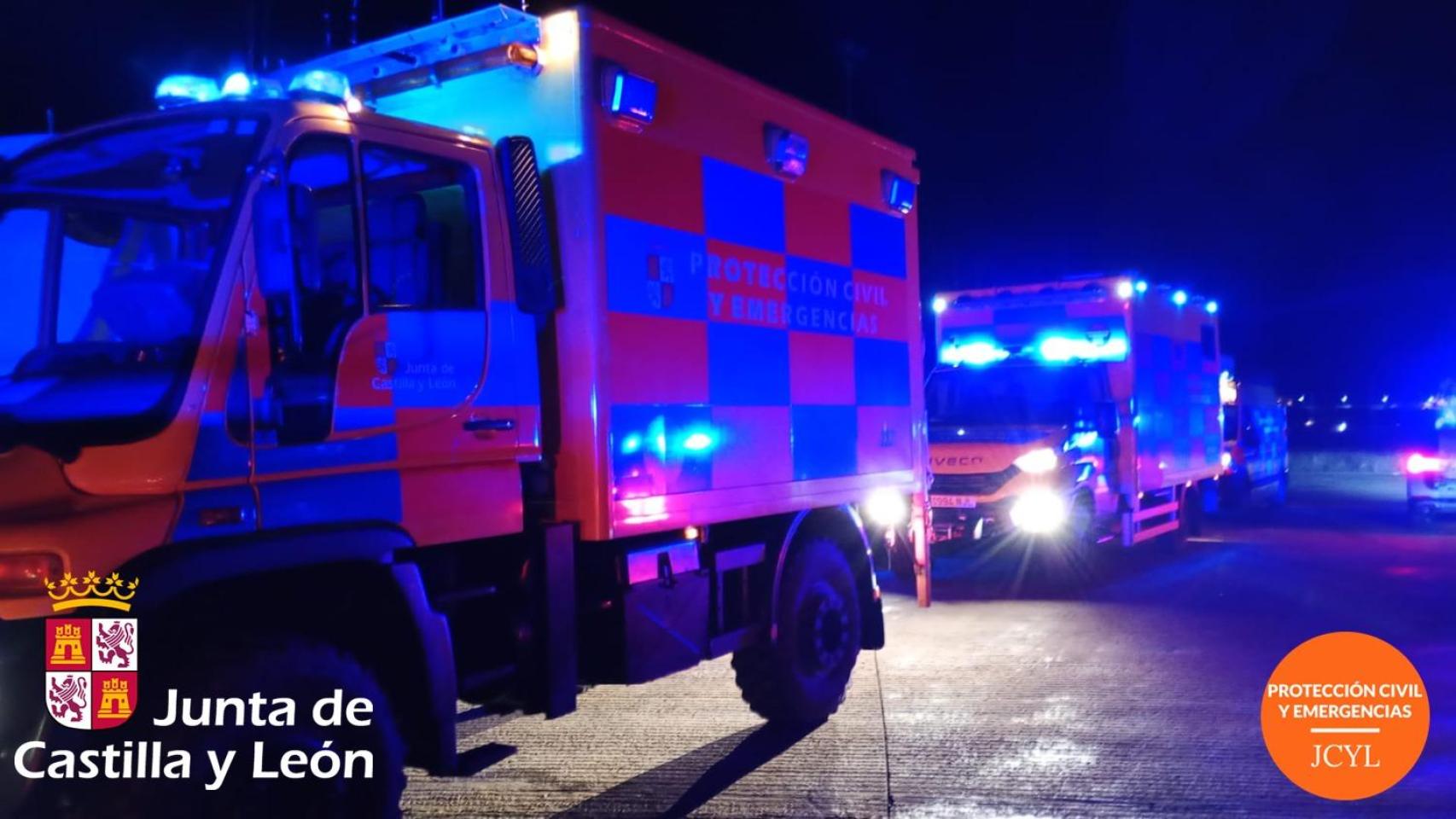 Operativo de Protección Civil ante la borrasca Ingrid.