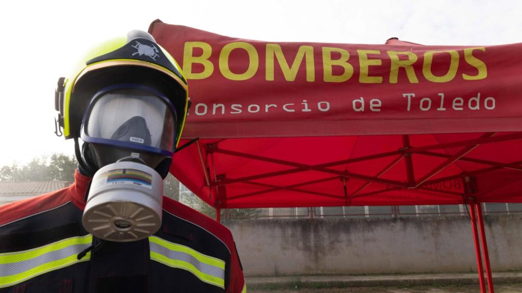 Material de los bomberos del CPEIS de Toledo.