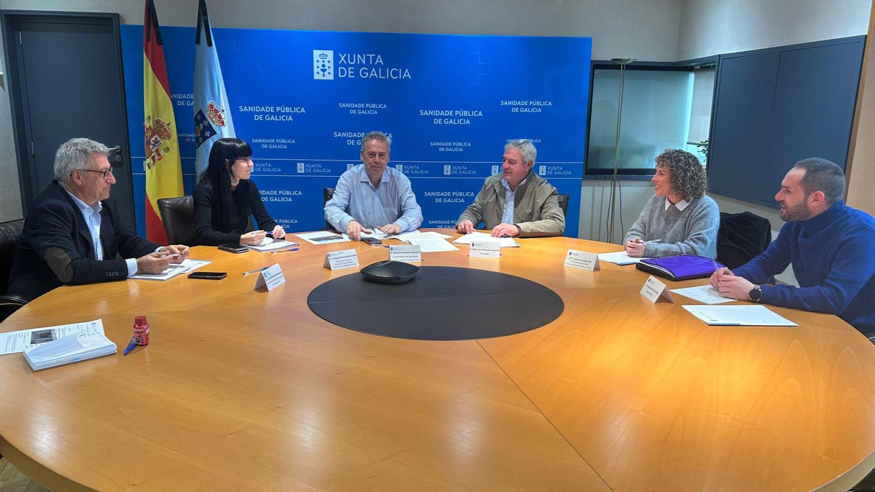 Instante de la reunión.