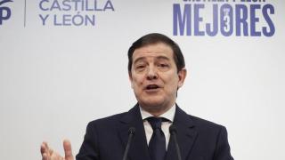 El presidente del PP de Castilla y León, Alfonso Fernández Mañueco.