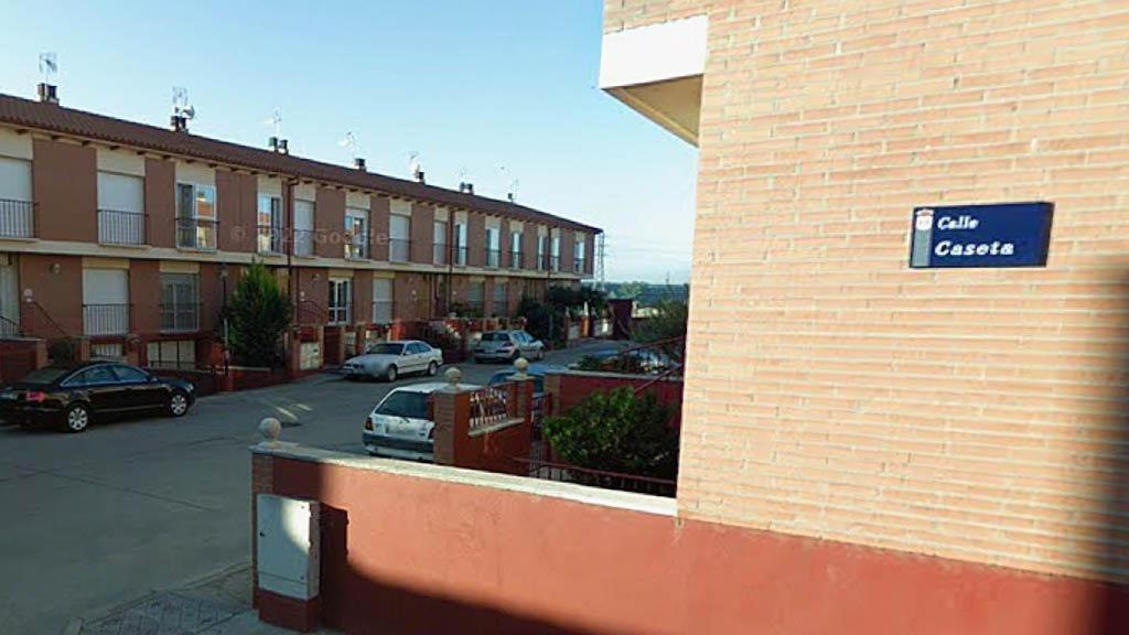 La calle Caseta de Santovenia, donde se ha originado el fuego.