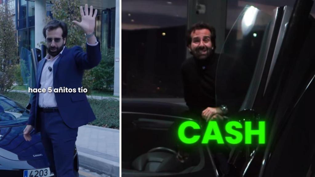 Fernando Hernández con su McLaren.