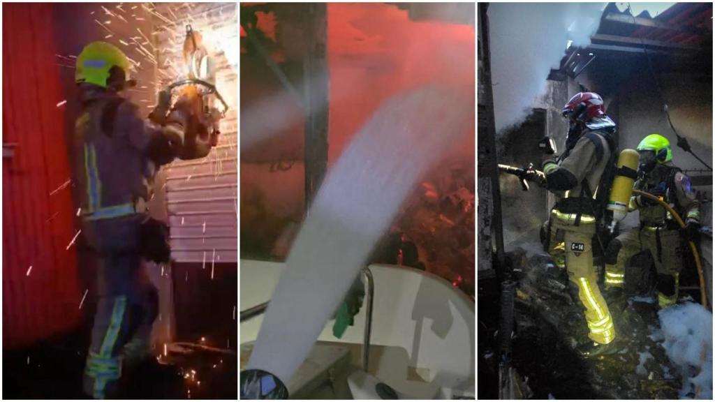 Imagenes de la actuación.