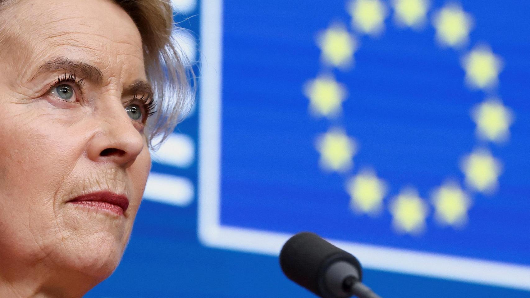 La presidenta de la Comisión Europea, Ursula Von der Leyen.