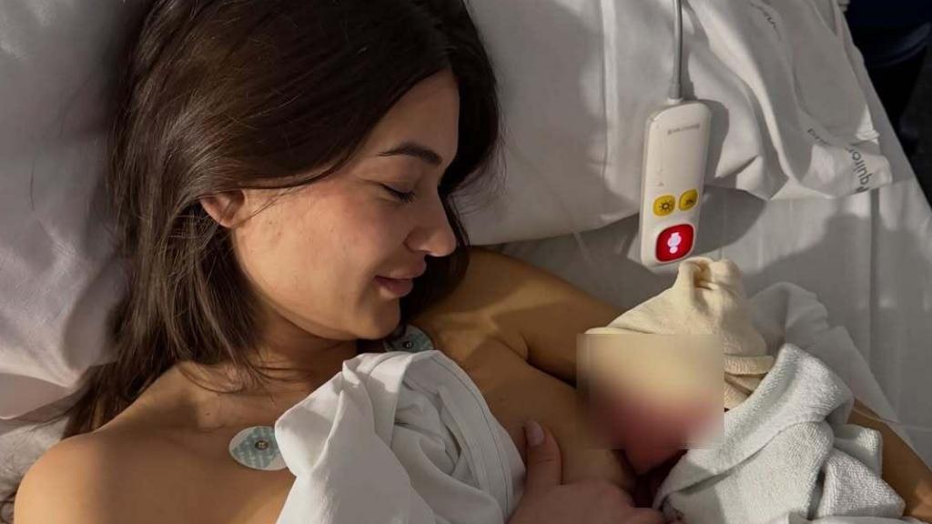 Estela Grande ha anunciado a través de las redes el nacimiento de sus mellizos, Luca y Liah.