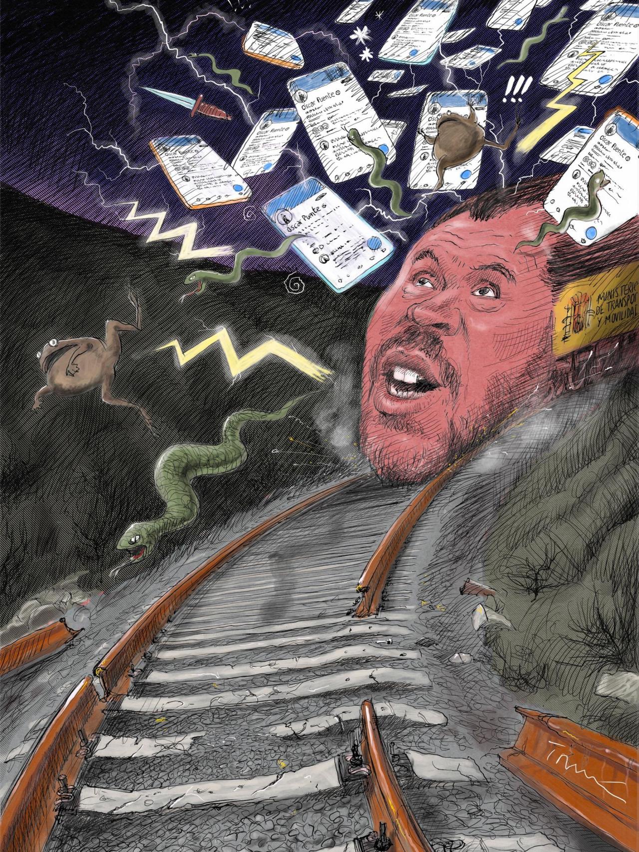 El descarrilamiento político de Óscar Puente.