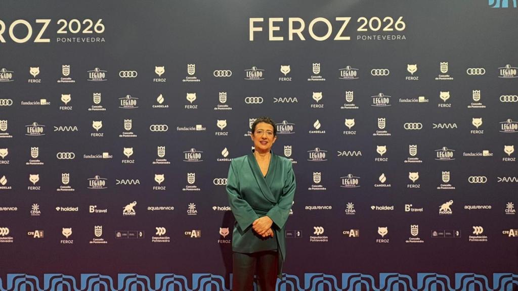 Maria Guerra en Los Premios Feroz.
