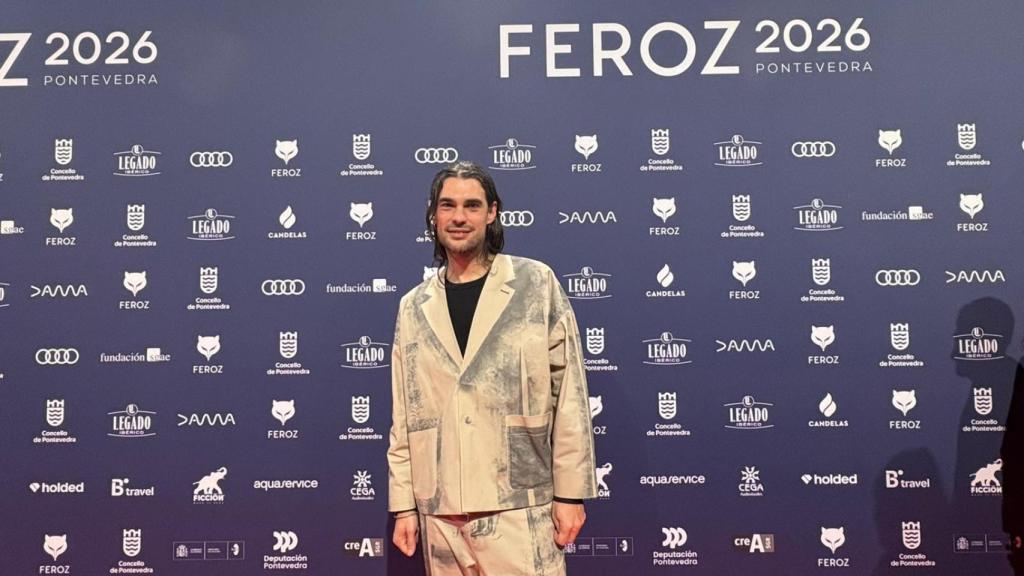 El gallego Óliver Laxe en los Premios Feroz 2026.