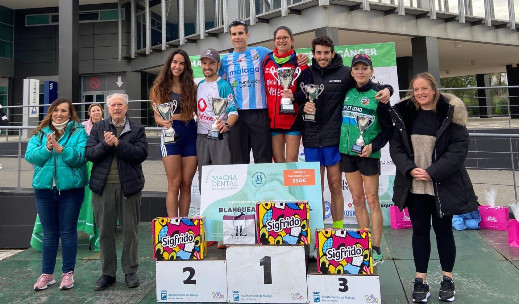 Primeros clasificados en las pruebas.