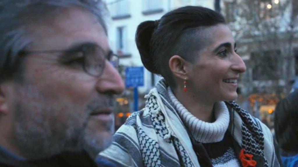 Alba Flores, con Jordi Évole, en 'Lo de Évole'.