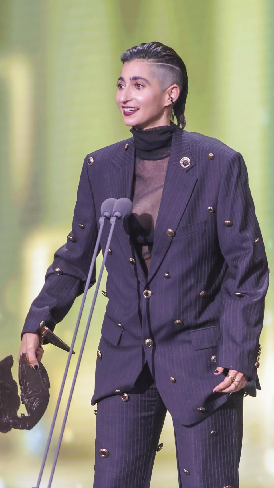 Alba Flores, en los Premios Forqué 2025, el pasado mes de diciembre.