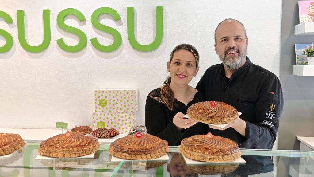 José Manuel Samper y su mujer Nathalie Dauga, en Prefiero Sussu.