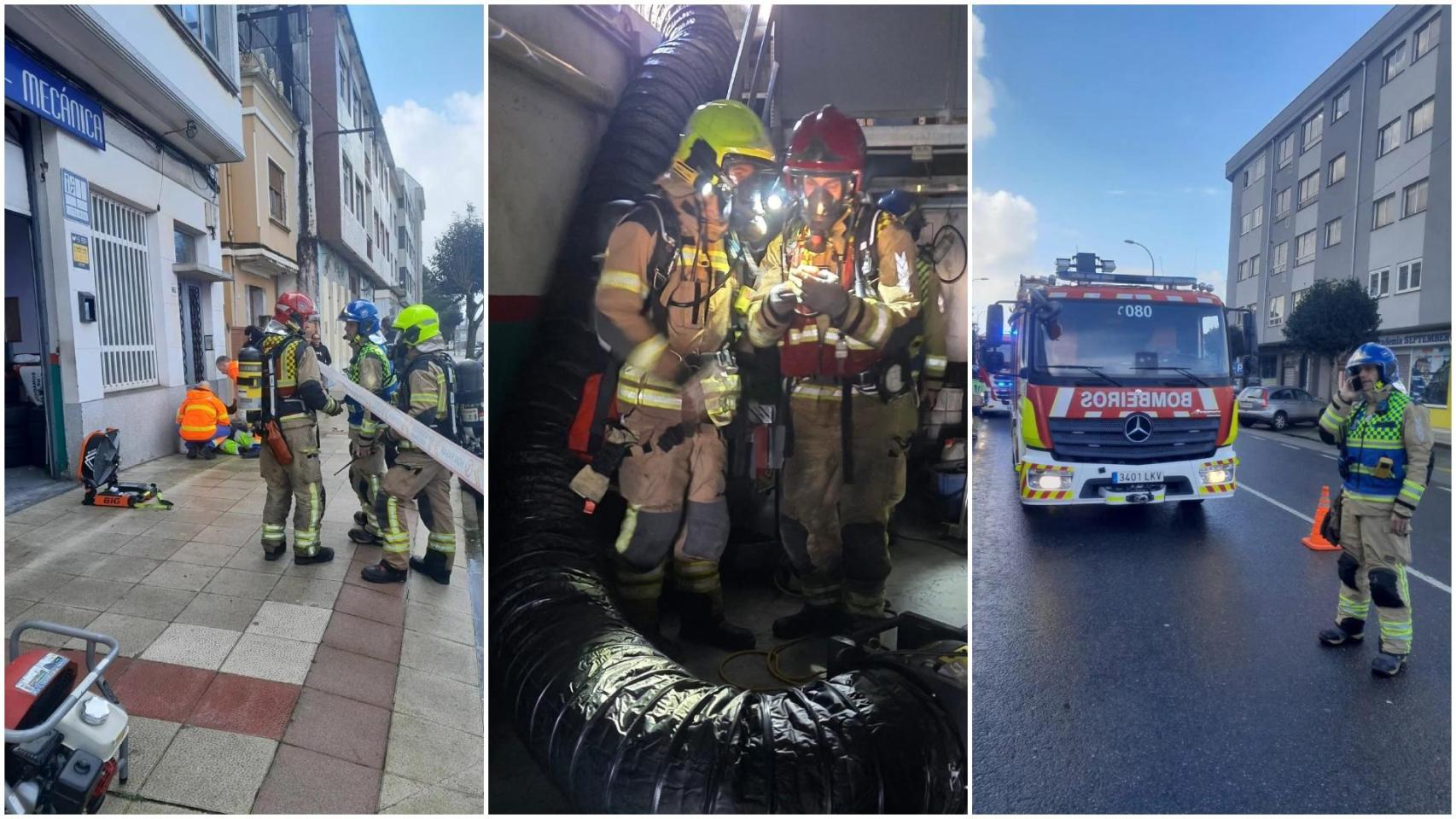 Imágenes de la intervención.