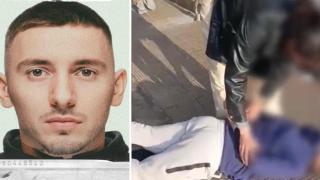 El líder de 'Dalen', Mikael 'Greken' Tenezos, detenido en México en octubre, y uno de los secuestradores del hombre noruego en Alicante siendo detenido por la Policía Nacional.