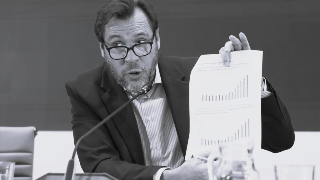 Óscar Puente, este miércoles.