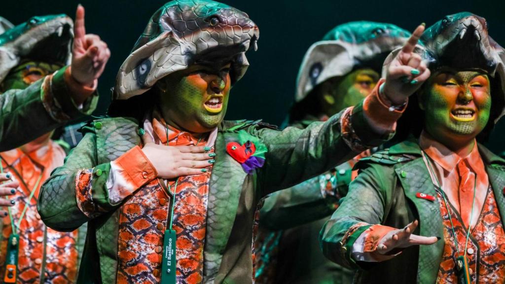 Paula, sobre las tablas.