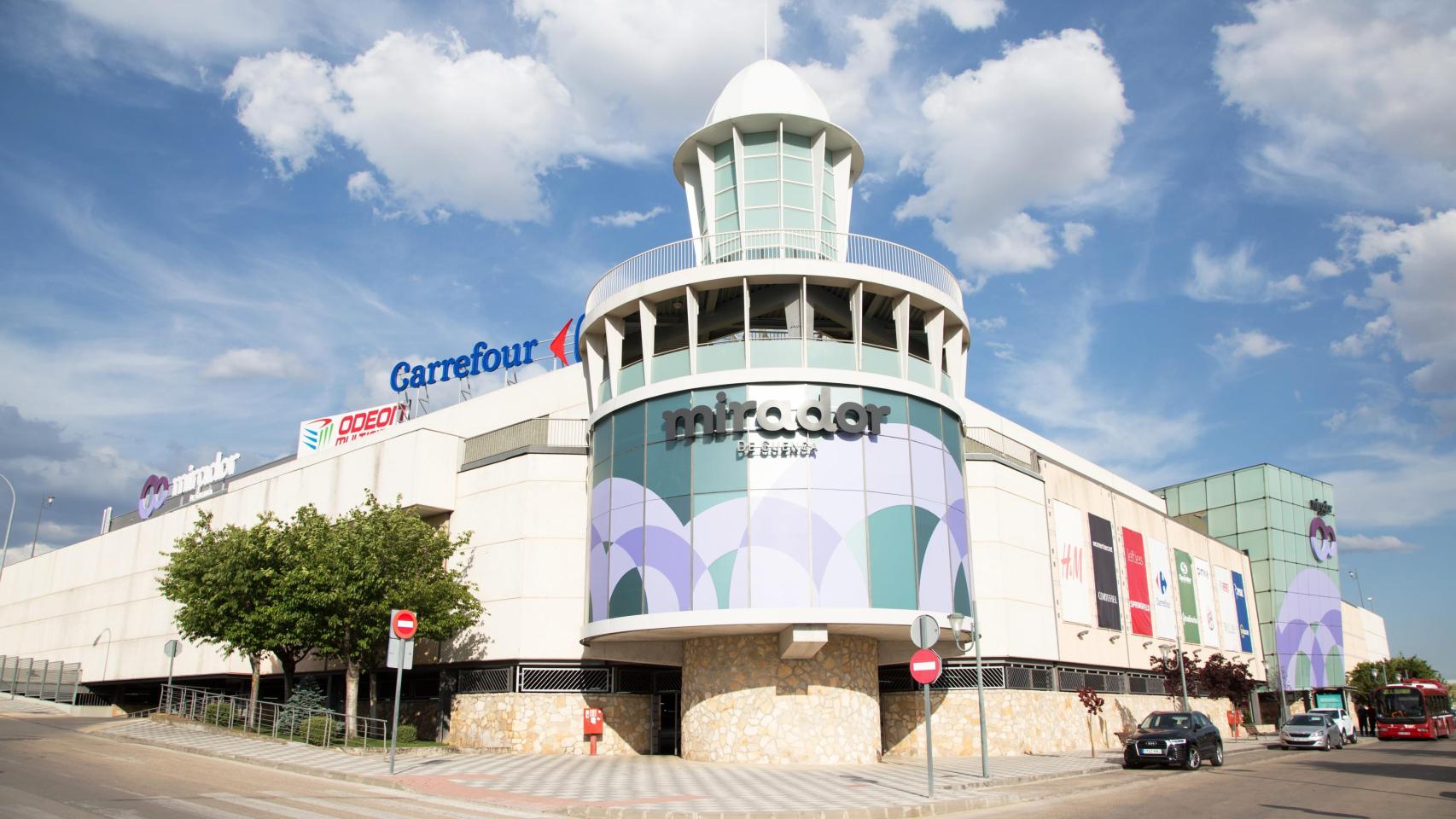 Centro comercial El Mirador, en Cuenca.
