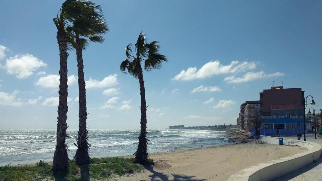 El viento azota con fuerza a parte de la provincia.