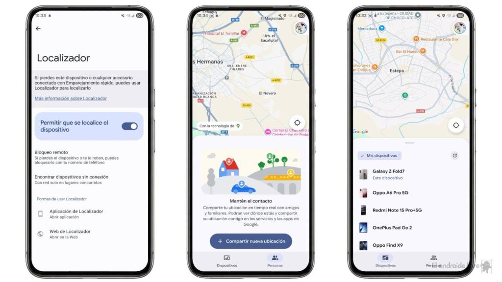 Localizador de Google