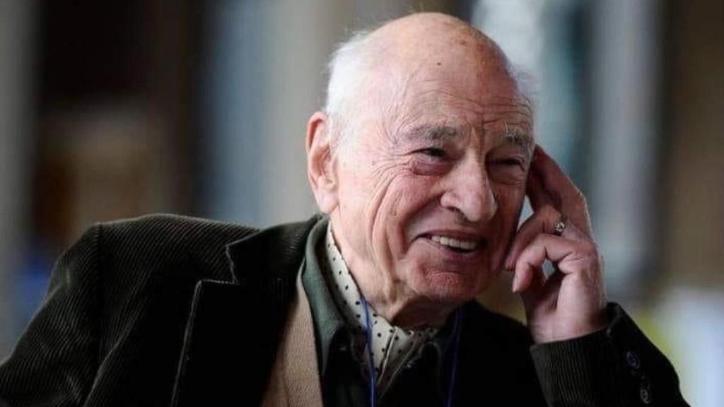 El filósofo francés Edgar Morin, de 104 años.