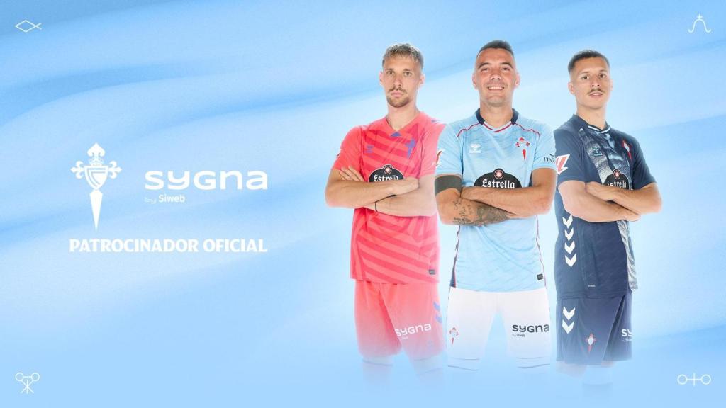 El Celta refuerza su alianza con Siweb con un cambio de imagen en la equipación