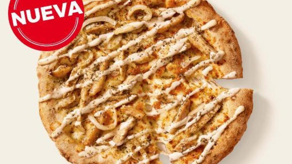 Nueva pizza 'Kebab' de Telepizza.