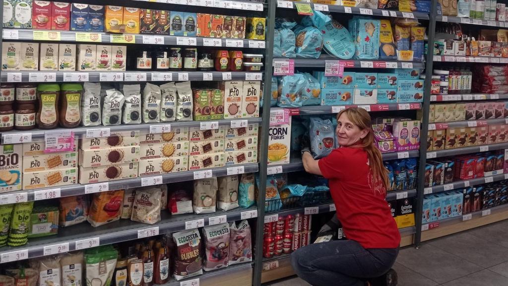 Imagen del Alcampo de la calle Sarmiento de Burgos tras la reforma.