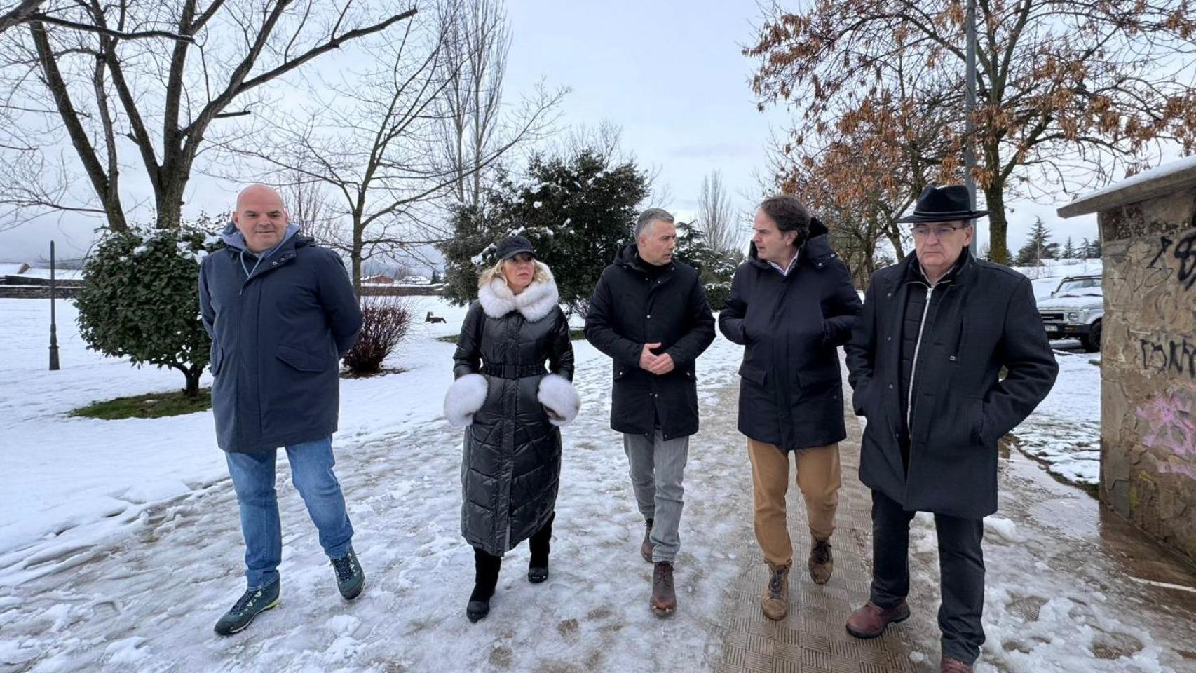 Roberto Bermúdez de Castro, en Jaca (Huesca)