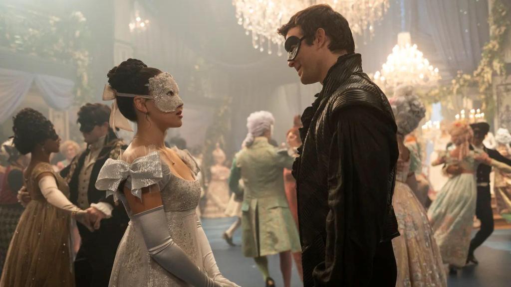 Fotograma de la cuarta temporada de 'Los Bridgerton'.