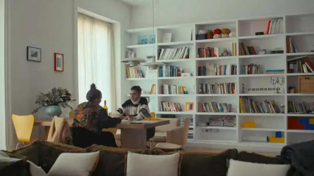 Una de las estancias de la casa de lFlores.