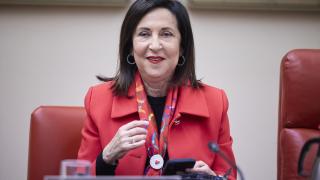 Margarita Robles este lunes en el Congreso de los Diputados