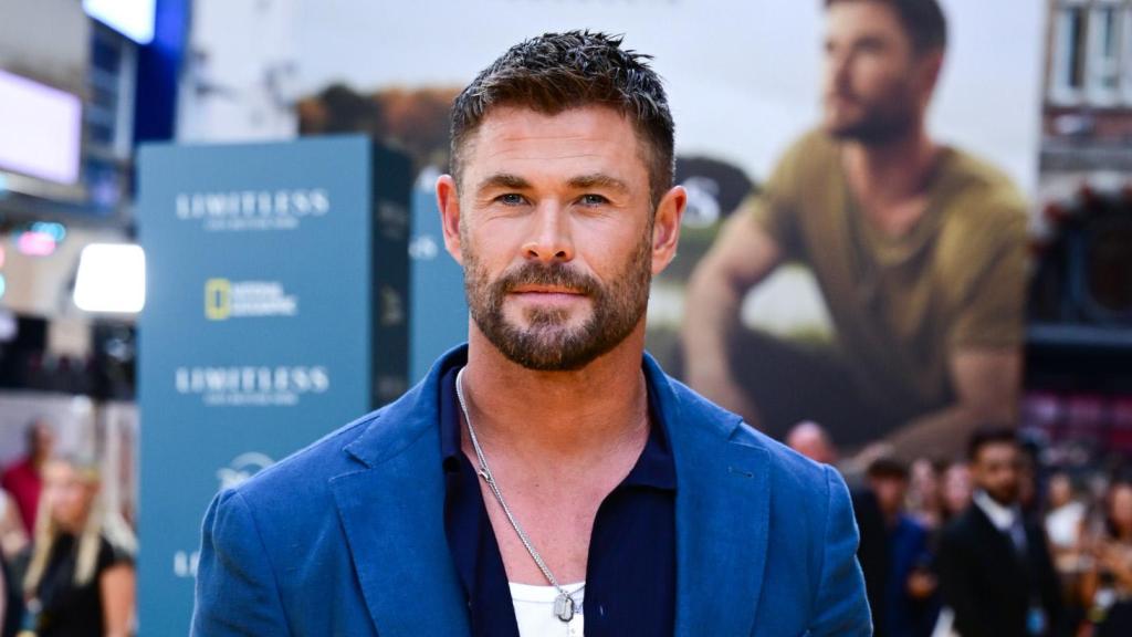 Chris Hemsworth en un acto público.