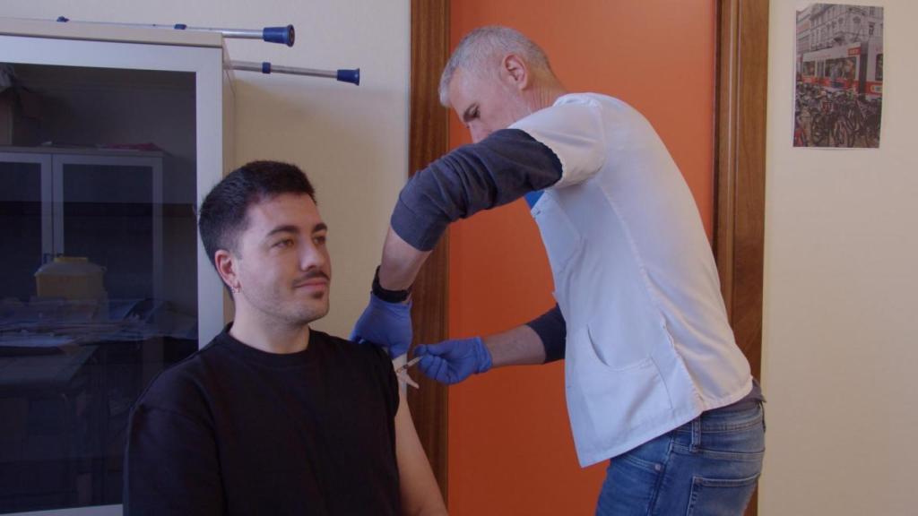 Vacunación contra la gripe.