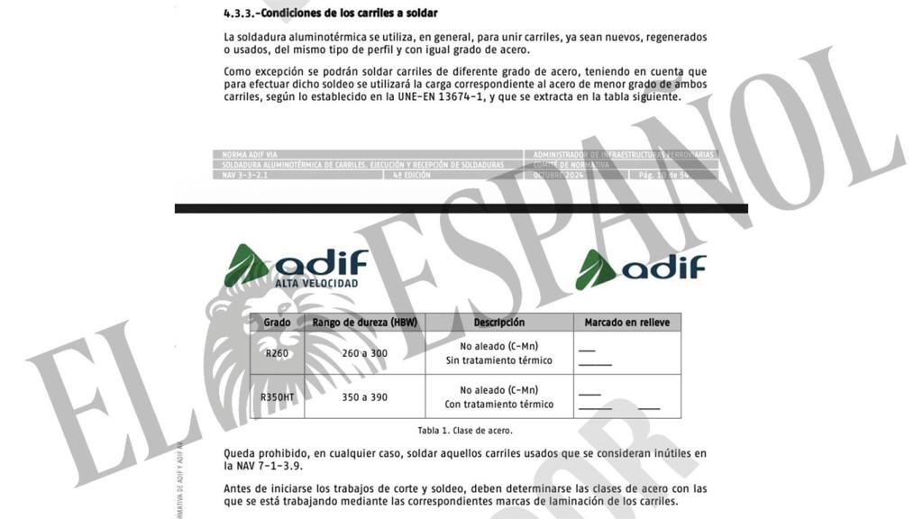 Artigo no NAV 3-3-2.1 sobre soldagem aluminotérmica de trilhos.