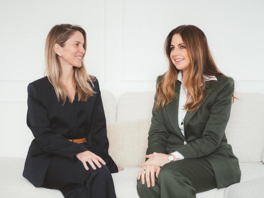 Las máximas responsables de Iconic Living en un momento de su entrevista con Magas.