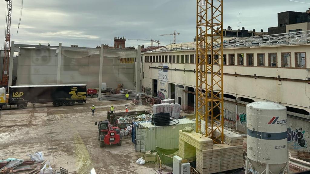 El Distrito 7 de Zaragoza, en obras.