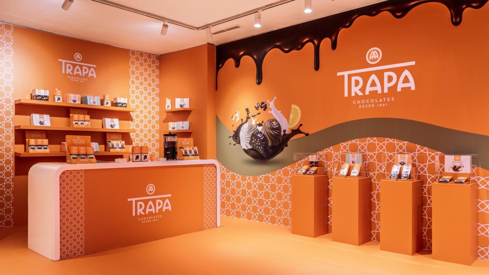 El nuevo Pop Up de Chocolates Trapa en la Gran Vía de Madrid