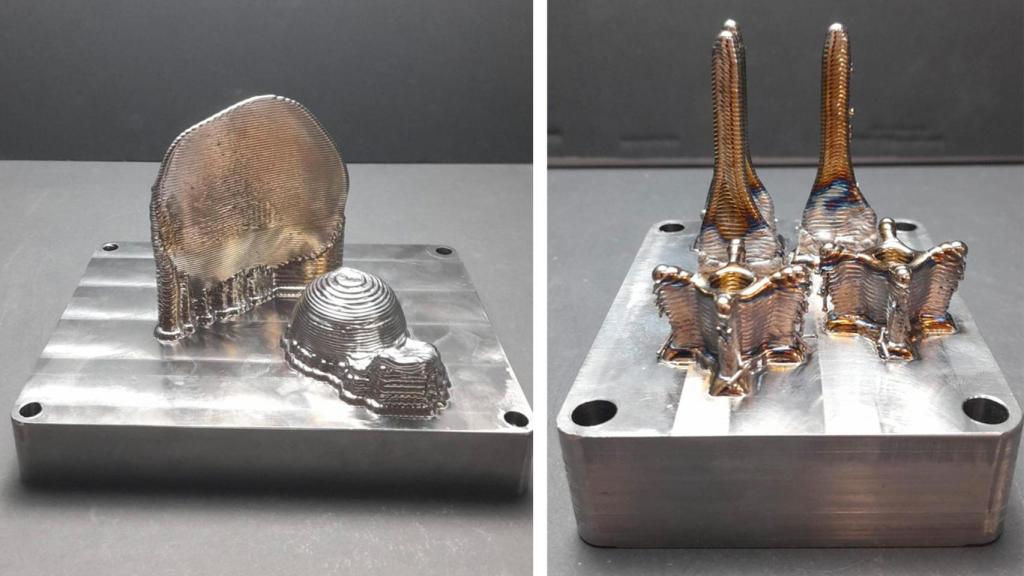 Piezas impresas en 3D de titanio para el proyecto ATILA