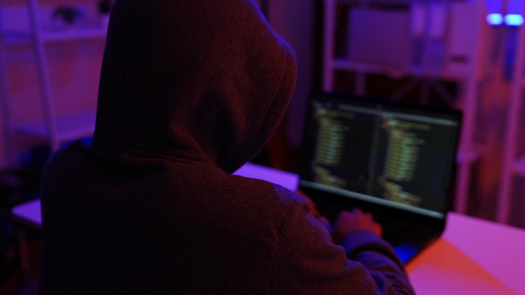 Imagen de archivo de un ciberataque