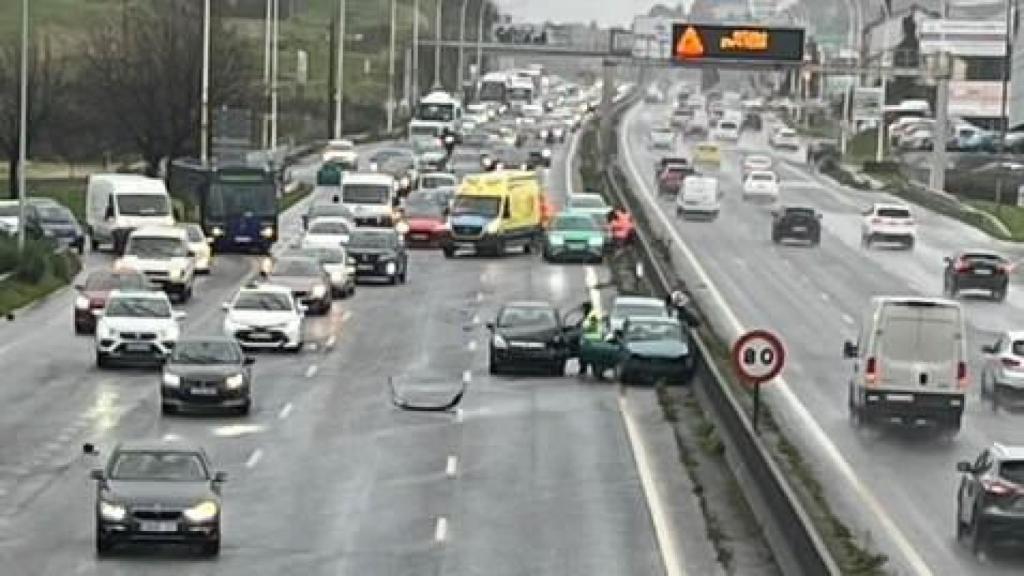 Imagen del accidente.