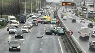 Imagen del accidente.