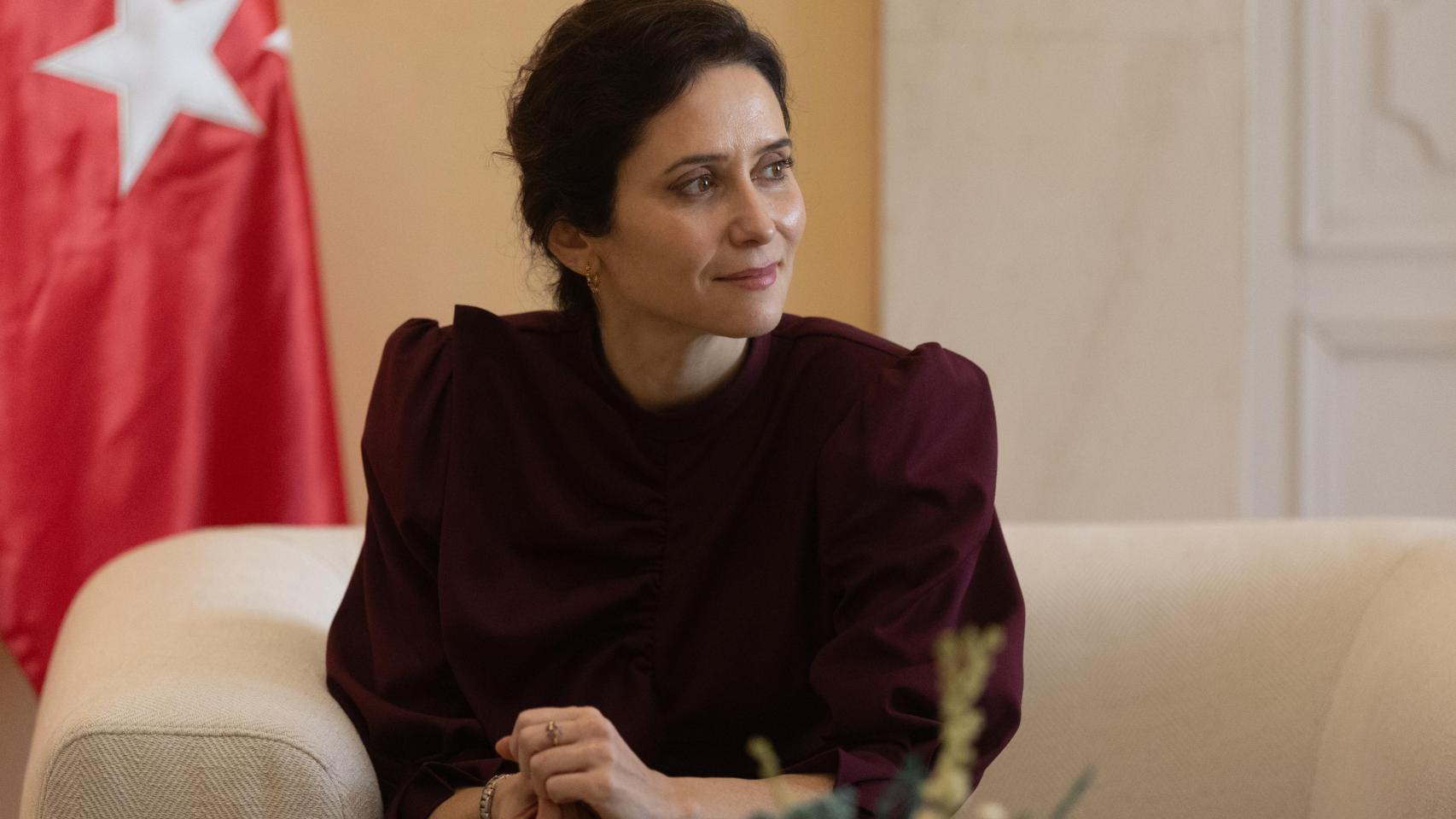 Isabel Díaz Ayuso en una recepción.