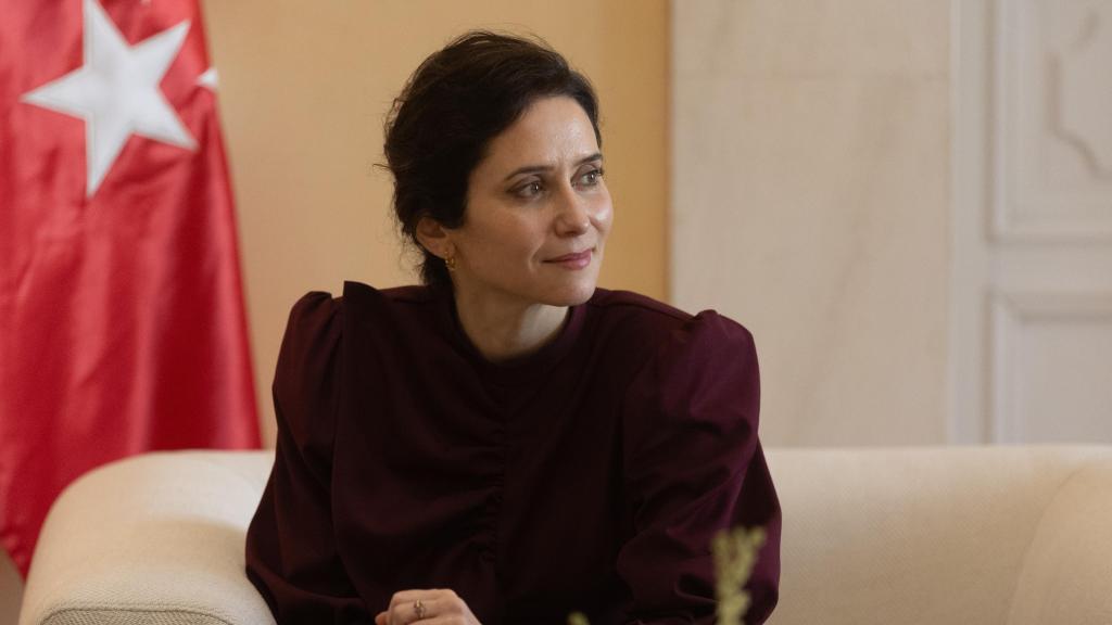 Isabel Díaz Ayuso en una recepción.