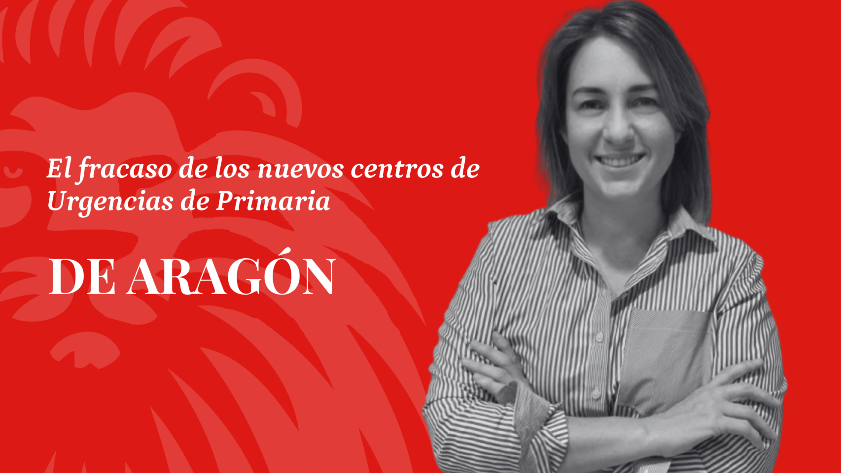Marga Llanos, delegada de CSIF Sanidad Aragón.
