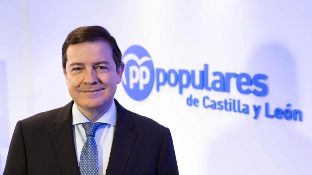 El candidato del Partido Popular a la presidencia de Castilla y León, Alfonso Fernández Mañueco M. Chacón ICAL